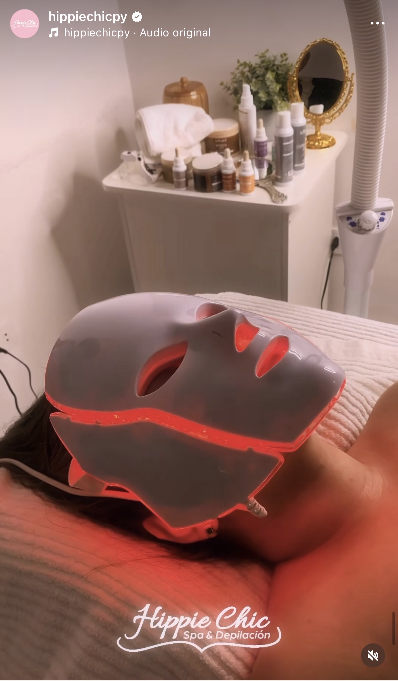 Cabina de tratamiento en Hippie Chic
